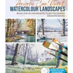 Anyone Can Paint: Watercolour Landscapes - G. Booth - Little Painter Art | Exploring the Endless Possibilities of Art| Brush
