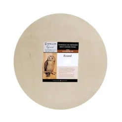Apollon Gotrick Round Birch Wood Panel 6" - Little Painter Art | Exploring the Endless Possibilities of Art| Shop All