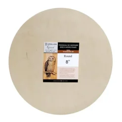 Apollon Gotrick Round Birch Wood Panel 8" - Little Painter Art | Exploring the Endless Possibilities of Art| Shop All
