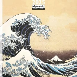 Aquarupella 2025 Wall Calendar - Japanese Art - Little Painter Art | Exploring the Endless Possibilities of Art| Hot