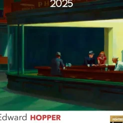 Aquarupella 2025 Wall Calendar - Edward Hopper - Little Painter Art | Exploring the Endless Possibilities of Art| Hot