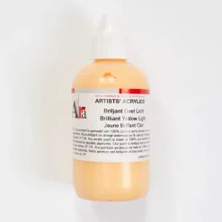 Ara Acrylic 250ml Brilliant Yellow Light - Little Painter Art | Exploring the Endless Possibilities of Art| Shop All