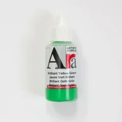 Ara Acrylic 100ml Brilliant Yellow Green - Little Painter Art | Exploring the Endless Possibilities of Art| Shop All