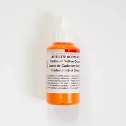 Ara Acrylic 100ml Cadmium Yellow Orange - Little Painter Art | Exploring the Endless Possibilities of Art| Shop All