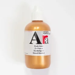 Ara Acrylic 250ml Dark Gold - Little Painter Art | Exploring the Endless Possibilities of Art| Shop All