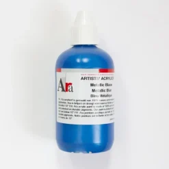 Ara Acrylic 250ml Metallic Blue - Little Painter Art | Exploring the Endless Possibilities of Art| Shop All
