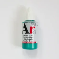 Ara Acrylic 100ml Metallic Green - Little Painter Art | Exploring the Endless Possibilities of Art| Shop All