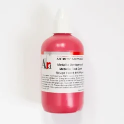 Ara Acrylic 250ml Metallic Red Dark - Little Painter Art | Exploring the Endless Possibilities of Art| Shop All