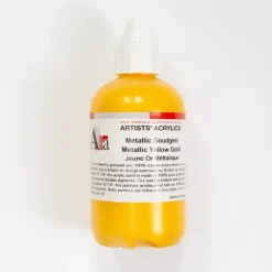 Ara Acrylic 250ml Metallic Yellow Gold - Little Painter Art | Exploring the Endless Possibilities of Art| Shop All