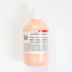 Ara Acrylic 250ml Naples Yellow Reddish Extra - Little Painter Art | Exploring the Endless Possibilities of Art| Shop All