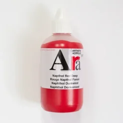 Ara Acrylic 250ml Napthol Red Deep - Little Painter Art | Exploring the Endless Possibilities of Art| Shop All