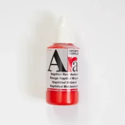 Ara Acrylic 100ml Napthol Red Medium - Little Painter Art | Exploring the Endless Possibilities of Art| Shop All