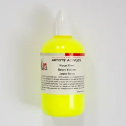Ara Acrylic 250ml Neon Yellow - Little Painter Art | Exploring the Endless Possibilities of Art| Shop All