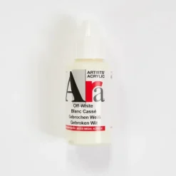 Ara Acrylic 100ml Off White - Little Painter Art | Exploring the Endless Possibilities of Art| Shop All