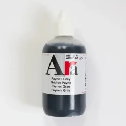 Ara Acrylic 250ml Payne's Grey - Little Painter Art | Exploring the Endless Possibilities of Art| Shop All