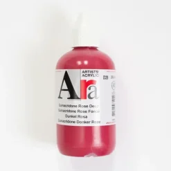 Ara Acrylic 250ml Quinacridone Rose Deep - Little Painter Art | Exploring the Endless Possibilities of Art| Shop All