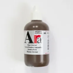 Ara Acrylic 250ml Raw Umber - Little Painter Art | Exploring the Endless Possibilities of Art| Shop All