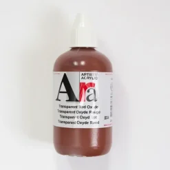 Ara Acrylic 250ml Transparent Red Oxide - Little Painter Art | Exploring the Endless Possibilities of Art| Shop All