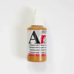 Ara Acrylic 100ml Transparent Oxide Yellow - Little Painter Art | Exploring the Endless Possibilities of Art| Shop All