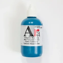 Ara Acrylic 250ml Turquoise Blue Deep - Little Painter Art | Exploring the Endless Possibilities of Art| Shop All