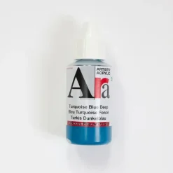 Ara Acrylic 100ml Turquoise Blue Deep - Little Painter Art | Exploring the Endless Possibilities of Art| Shop All