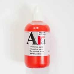 Ara Acrylic 250ml Vermilion Extra - Little Painter Art | Exploring the Endless Possibilities of Art| Shop All