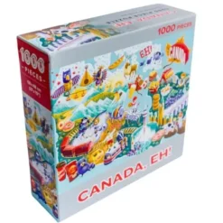 Arcadia 1000pc Puzzle - Canada, Eh! - Little Painter Art | Exploring the Endless Possibilities of Art| Shop All
