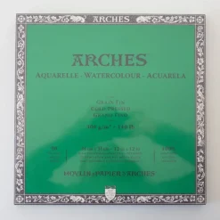 Arches Cold Pressed 300g 31x31cm 20 sheets - Little Painter Art | Exploring the Endless Possibilities of Art| Shop All