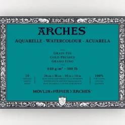 Arches Cold Pressed 640g 26x36cm 10 sheets - Little Painter Art | Exploring the Endless Possibilities of Art| Shop All