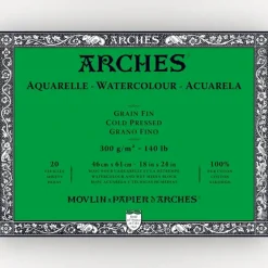 Arches Cold Pressed 300g 46x61cm 20 sheets - Little Painter Art | Exploring the Endless Possibilities of Art| Shop All