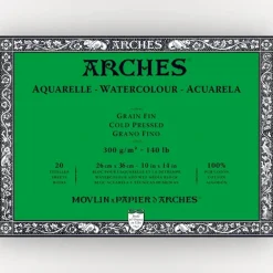 Arches Cold Pressed 300g 26x36cm 20 sheets - Little Painter Art | Exploring the Endless Possibilities of Art| Shop All
