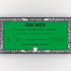 Arches Cold Pressed 300g 15x30cm 20 sheets - Little Painter Art | Exploring the Endless Possibilities of Art| Shop All