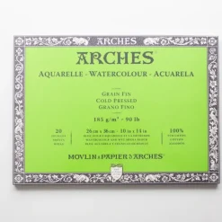 Arches Cold Pressed 26x36cm 185gms 20 sheets - Little Painter Art | Exploring the Endless Possibilities of Art| Shop All