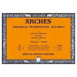 Arches Rough Pressed Watercolour Block 7x10" - Little Painter Art | Exploring the Endless Possibilities of Art| Shop All