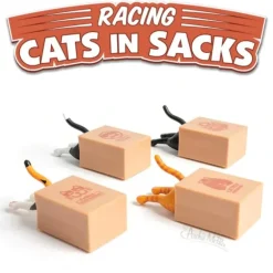 Archie McPhee Cat in a Sack Wind Up Toy - Assorted - Little Painter Art | Exploring the Endless Possibilities of Art| Hot