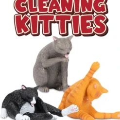 Archie McPhee Cleaning Kitty, Assorted - Little Painter Art | Exploring the Endless Possibilities of Art| Hot