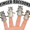 Archie McPhee Finger Raccoon, Assorted - Little Painter Art | Exploring the Endless Possibilities of Art| Hot