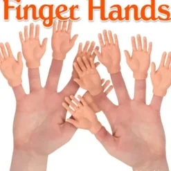Archie McPhee Mini Hands, Assorted - Little Painter Art | Exploring the Endless Possibilities of Art| Shop All
