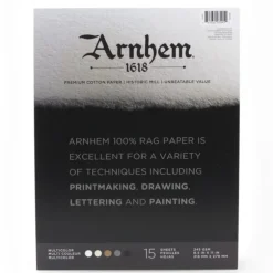Arnhem 1618 Printmaking Pad 8.5" x 11", Assorted Colours - Little Painter Art | Exploring the Endless Possibilities of Art| Shop All