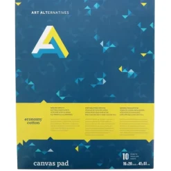 Art Alternatives Canvas Pad 12x16" 10 Sheets - Little Painter Art | Exploring the Endless Possibilities of Art| Canvas