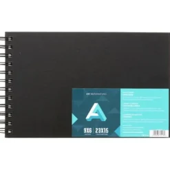 Art Alternatives Hardcover Coil Sketchbook 9" x 6" - Little Painter Art | Exploring the Endless Possibilities of Art| Hot