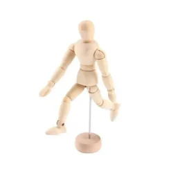 Art Alternatives Mini Wood Manikin 4.5" - Little Painter Art | Exploring the Endless Possibilities of Art| Shop All