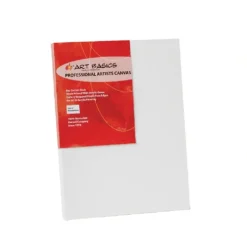 Art Basics Gallery Artist Stretched Canvas - 1.5 inch (38mm) Thick Stretchers 8Oz - Little Painter Art | Exploring the Endless Possibilities of Art| Canvas
