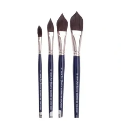 Art Basics 250W Art Basics Squirrelon Oval Wash Brush - Little Painter Art | Exploring the Endless Possibilities of Art| Brush