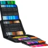 ARTessentials Dual-Tip Watercolour Brush Pens - Set of 100 - Little Painter Art | Exploring the Endless Possibilities of Art| Brush