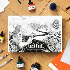 Artful: Let's Learn Ink Starter Box - Little Painter Art | Exploring the Endless Possibilities of Art| Brush