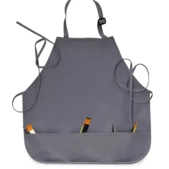 Artist's Apron - Canvas Grey - Little Painter Art | Exploring the Endless Possibilities of Art| Canvas