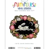 Artists To Watch Vinyl Sticker Angie Pickman Rabbit - Little Painter Art | Exploring the Endless Possibilities of Art| Shop All