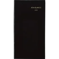 At-A-Glance 2025 Agenda - Weekly/Monthly Fine Diary, Black, Pocket - Little Painter Art | Exploring the Endless Possibilities of Art| Shop All