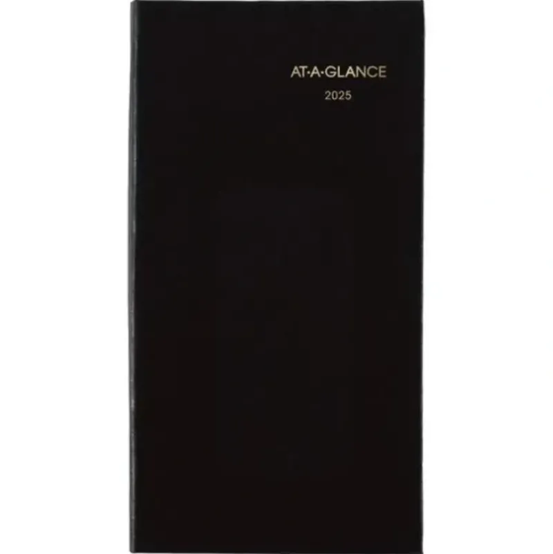 At-A-Glance 2025 Agenda - Weekly/Monthly Fine Diary, Black, Pocket - Little Painter Art | Exploring the Endless Possibilities of Art| Shop All
